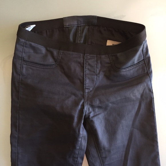 SALE🎉 Helmut Lang wax Coated Denim Leggings - Picture 2 of 4
